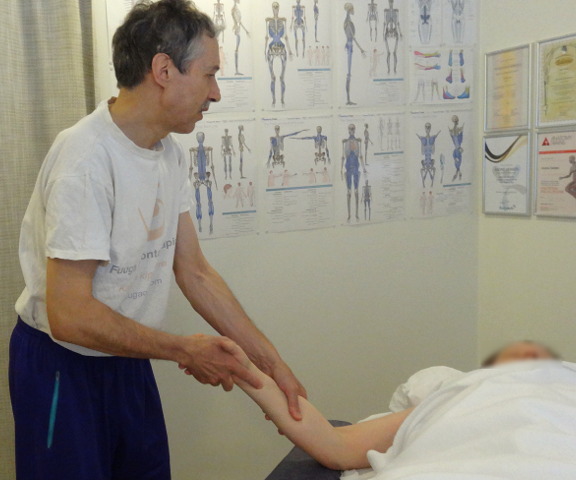[Mobiliserende massage van de arm]
